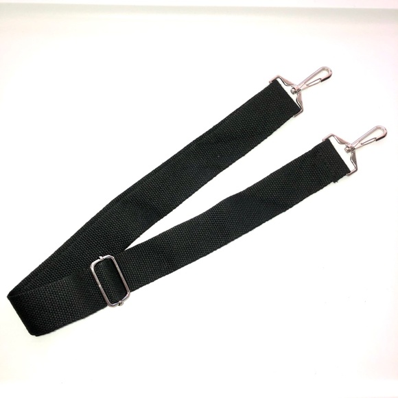 NWOT ZYSUN Nylon Crossbody Zip Closure Lightweight Waterproof Black Tote Handbag - Picture 14 of 15